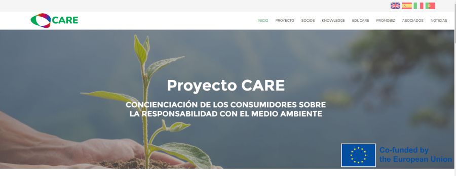 Consumer Awareness for Responsibility to Environment: the CARE platform is available online in four languages