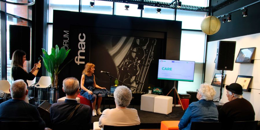 CARE Project presented to seniors at FNAC TALKS