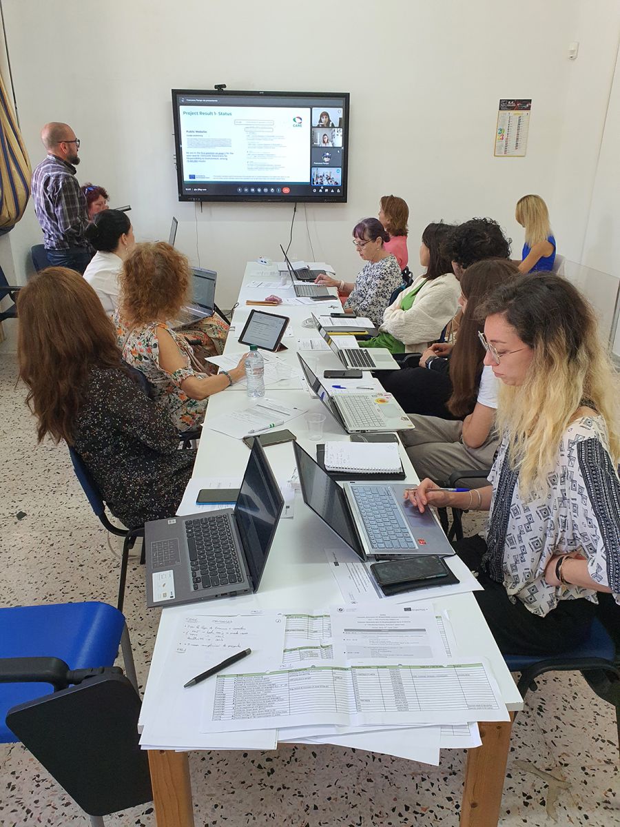 CARE project 3 rd meeting in Lecce, Italy