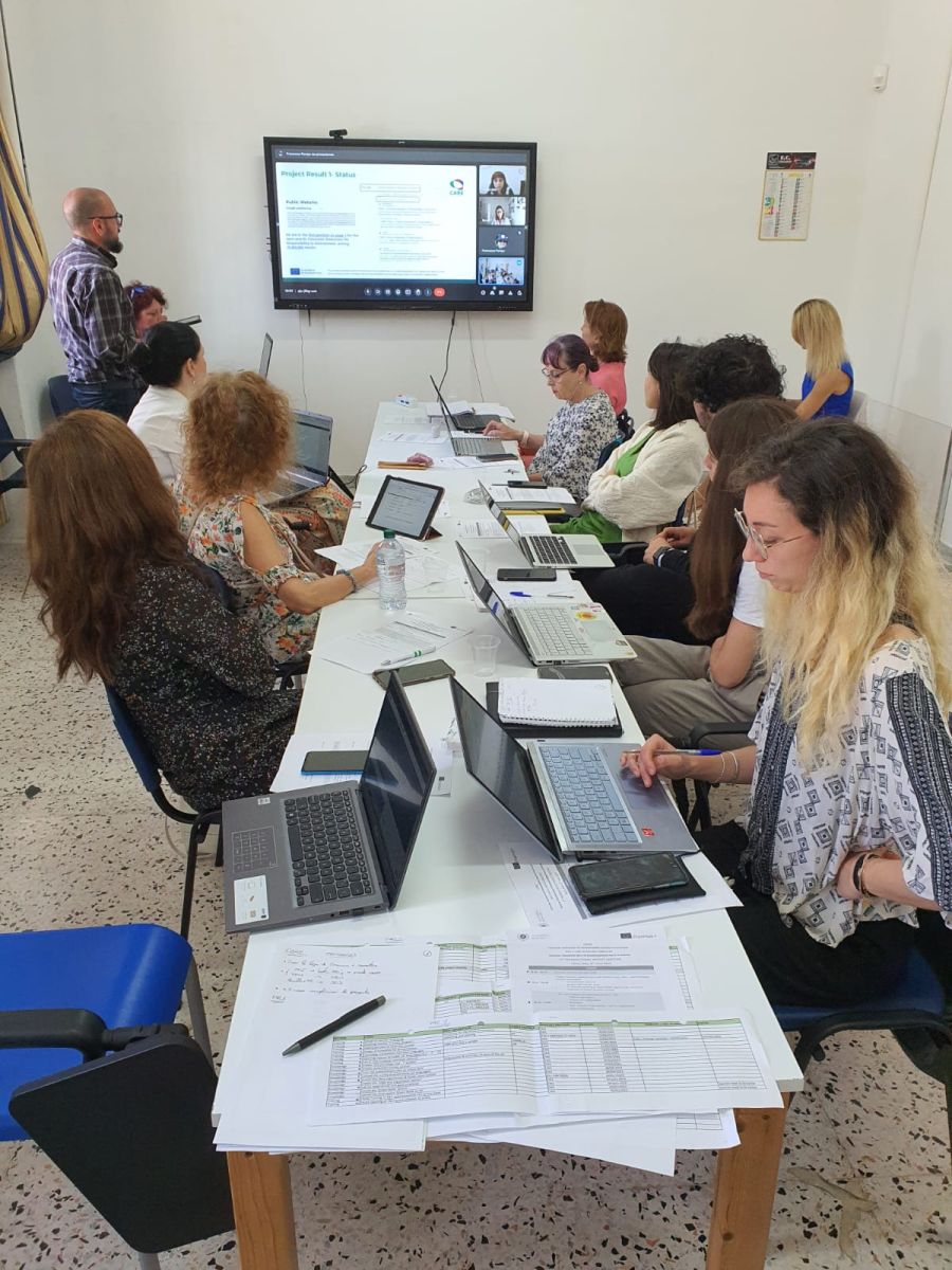 Tercera reunión del proyecto CARE en Lecce (Italia)